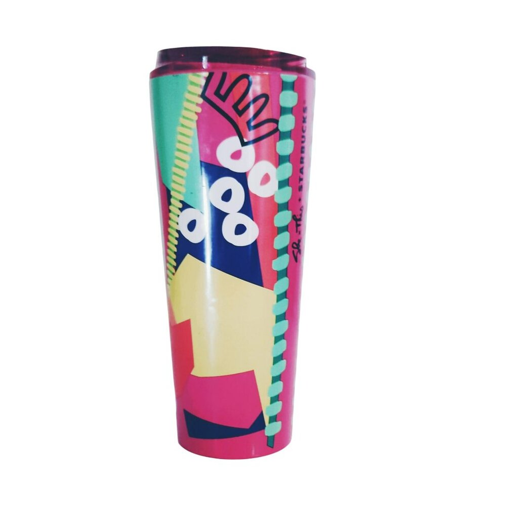Starbucks Shae Anthony 2024 Rainbow Beautiful Stainless Steel 16oz Tumbler - Picture 2 of 7